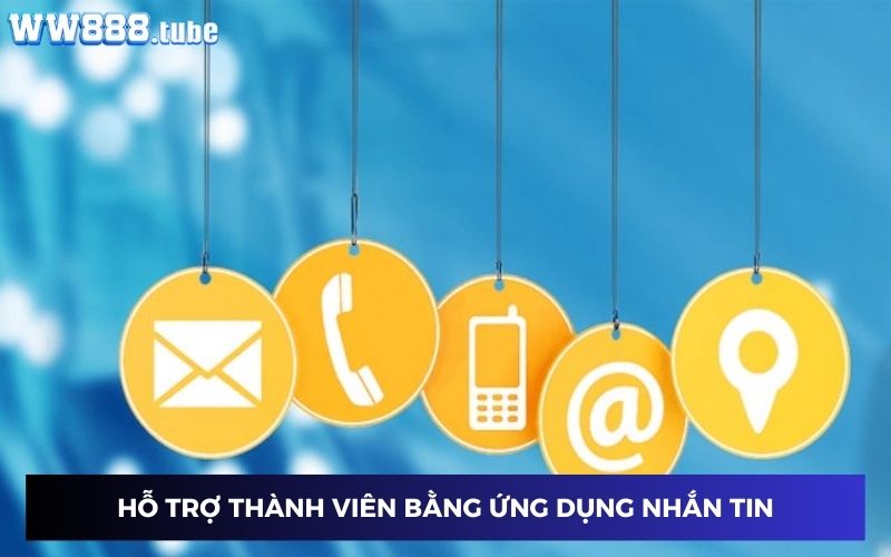 Nhắn tin liên hệ hệ thống qua app nhắn tin Nhắn tin liên hệ hệ thống qua app nhắn tin